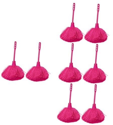 Hoement 8piezas Plumero De Mano para Limpieza De Muebles Duster con Mango para Hogar y Automóvil Herramienta De Limpieza De Polvo para Techos Paredes y Muebles