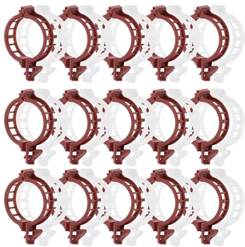 Yardwe 200piezas Clip De Soporte para Plantas Clips para Jardín para Perales y Durazneros Portátil y Ligero