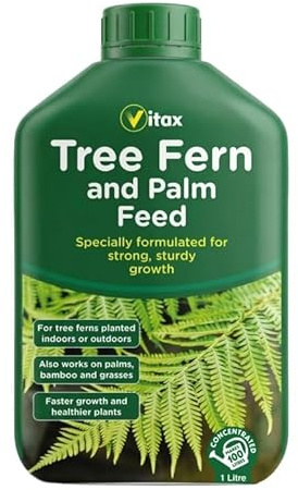 Tree Fern and Palm Feed 1L – Liquid Fertiliser for Healthy Fronds, Stronger Roots & Greener Growth – Ideal for Tree Ferns, Palms & Tropical Plants