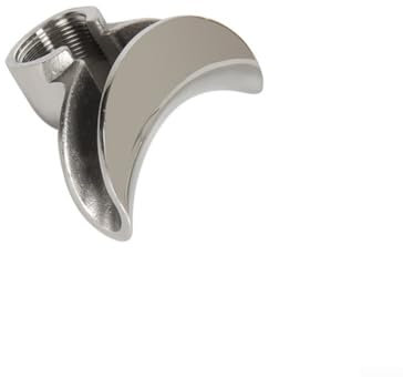 Beccuccio in acciaio inox per espresso, accessorio affidabile per creazioni di caffè fatto in casa (doppio)