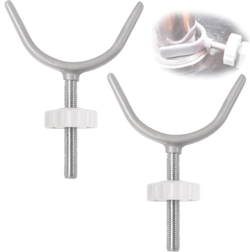 DIFLAX 2 Stück Kindergitter Y-Spindel, Treppenschutzgitter Befestigung, Druckschrauben Für Babygitter, Metall Adapter, Sicherheitszubehör Für Treppengeländer