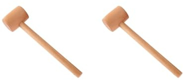 2 set di martello in legno resistente agli urti per falegnami martello portatile per la lavorazione del legno