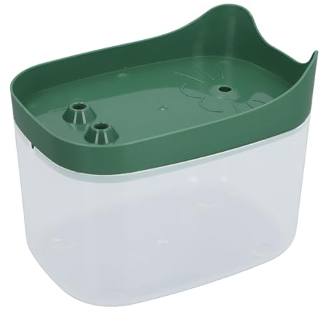 Fdit Filtration Automatique Intelligente Silencieuse de Fontaine d'eau de Chat pour la Fontaine Potable d'animal Familier de Chat D'intérieur