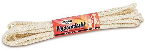 MEYERCORDT GMBH Sisaldraht / Figurendraht 6 mm - 5 m, Schwarz, Draht, 2992950031, 65400