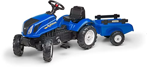 Falk 3080AB New Holland T6 Tractor + Aanhanger 2/5