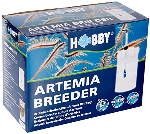 Hobby 21710 Artemia Breeder, Kulturbehälter zur Aufzucht von Artemia Eiern, Futtermittel für Aquarien