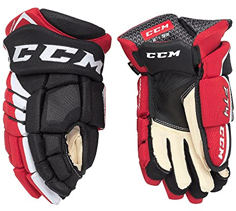CCM JetSpeed FT4 Junior BLACK/RED/WHITE10 Eishockey Handschuh