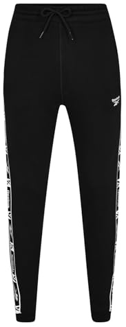 Pantalón Largo Deportivo Reebok Ri Tape Negro