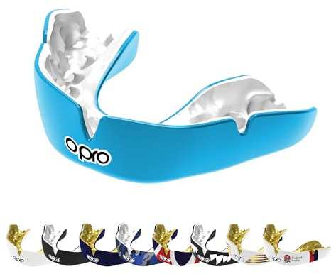 OPRO Mundschutz Instant Custom-Fit - Zahnschutz für Boxen, MMA, Kampfsport, Rugby & Hockey - Für Erwachsene & Kinder - Anpassbare Zahnschiene auf Zahnarztniveau - Mit zahnärztlicher Garantie