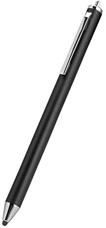 Stylo Tactile Noir, Stylet Universel de Précision pour Tablette, Téléphones Portables et Écrans Tactiles