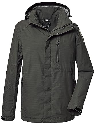 Killtec Herren Kos 256 Mn Jckt_carleb Funktionsjacke/Outdoorjacke mit abzippbarer Kapuze