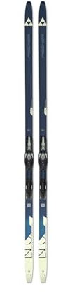 FISCHER Skis nordique Cruiser EF léger monté pour skieur fitness avec fixations IFP de contrôle Step-in | Ski récréatif sur pistes damées, sports d'hiver, taille M