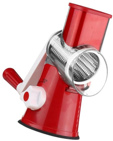 ABOOFAN Cortador De Manivela Multifuncional Cortador De Verduras Rallador Para Zanahorias Patatas y Diseño Ventosa