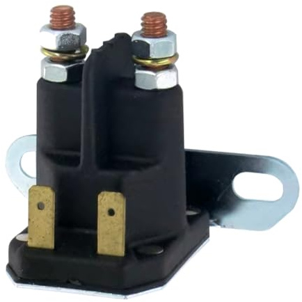 cyclingcolors 1x Solénoide Relais de Démarreur Compatible avec Castelgarden GGP 18736111/0 187361110 4 pôles 12V Solénoïde Tondeuse Tracteur Motoculture
