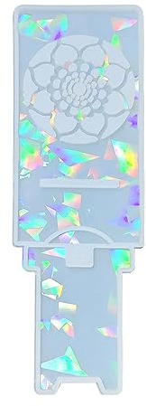 TSMORY Moule en silicone pour support de téléphone - Moule en silicone - Décoration époxy