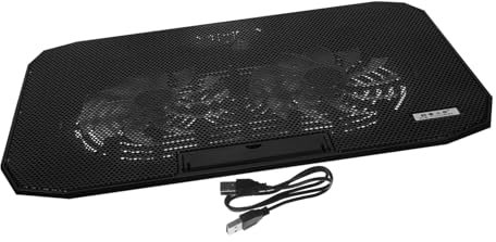 Homoyoyo Laptop Cooling Stand Foldable Desktop Laptop Radiator Exhaust Fan Heat Dissipation Rack for Quiet Operation Compatible with Laptops Knight
