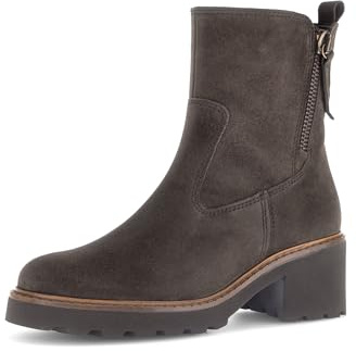 Gabor Chelsea boots för kvinnor, stövletter, måttlig multibredd (G), Engl Brown 43, 38 EU