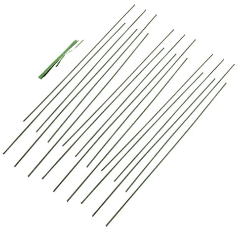 SEWOART 20pièces Tuteurs De Support pour Plantes Pot Tiges Simples Supports De Plantes Facile à Utiliser pour Fleurs Et Jardins