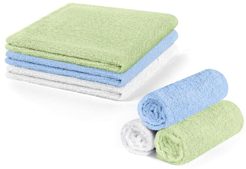 ALIIP 6PCS Lingette Démaquillante Lavable en Microfibre, 30 x 30cm Serviette Visage Skincare, Fibre de Charbon de Bambou, Convient pour Le Démaquillage, Les Soins des Bébés et Les Peaux Sensibles