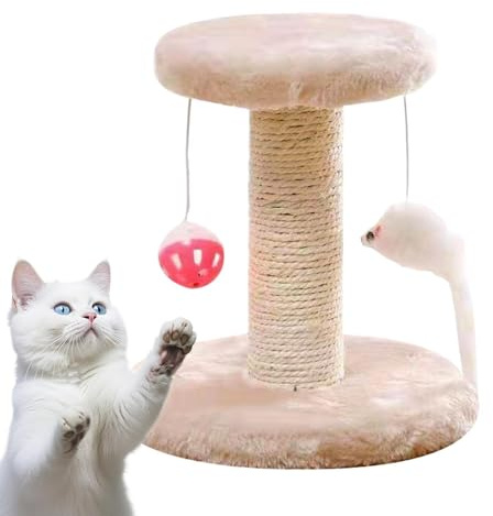 Albero gratta per gatti – Albero da grattare durevole a più livelli, struttura verticale , di montaggio semplice, centro attività per animali domestici | Esercizio per