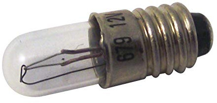 Lamp, Les, T1.1/2, 12V, 0.96W, Average Bulb Life 10000h, Bulb Size T-1 1/2, Lamp Base Type E5 / LES, SVHC No SVHC (15-Jan-2018), Supply Voltage 12V, Current Rating 0.08A, External Length/Height 16mm