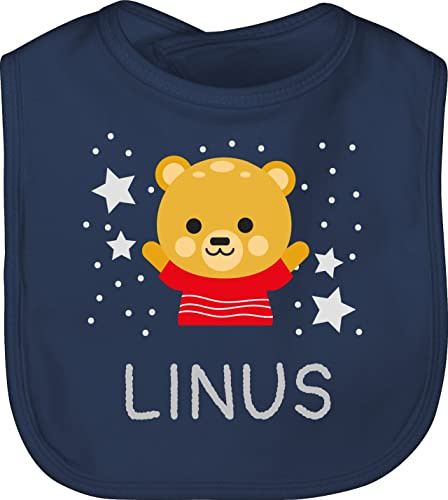 Geschenk mit Namen personalisiert by Shirtracer - Baby Lätzchen - Bären - Bär und Dein Name