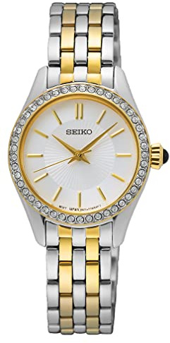 Seiko Damen-Uhr Quarz Edelstahl mit Edelstahlband SUR540P1
