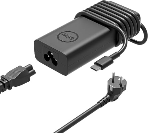 65W USB C Ladegerät Netzteil für Dell Xps 12 13 9380 7390 Latitude 7000 5000 3000 Serie 9450 7430 7410 5580 5520 3520 3420 3140 Chromebook 3100 5190 Inspiron 7490 7420 7390 5410 5330 2in1 mehr Laptop