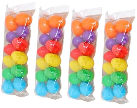 Abaodam 48pcs Easter Egg Decorating Toys Plastic Egg Shell Diy Painting Easter Decorations