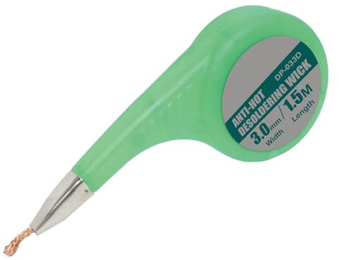 Schnelle Wärmeleitung, Lötdochte, 1,5 mm/2 mm/2,5 mm/3 mm/3,5 mm, geeignet für professionelle Reparatur von Leiterplatten und elektronischen Geräten