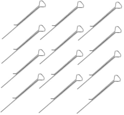 Gatuida 12pezzi Clip in Acciaio al Carbonio Clip per Bastoncini Cera Strumento Centraggio per Stoppini Base per Fabbricazione Candele da Te