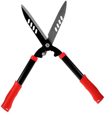 FUNOMOCYA Tijeras De Podar Jardinería De Acero Inoxidable Para Césped y Setos, Manuales Retráctiles Antideslizantes, Herramienta Práctica Para Cortar Arbustos Jardín