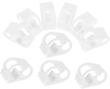 MAGICLULU 10pcs Adjustable Hose Clamps Water Flow Regulation Clips for Tubing Control Strong Elasticity One-Handed Operation for Easy Liquid Flow Management