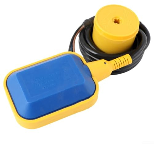 Interrupteur à flotteur de contrôle du niveau d'eau efficace pour diverses applications, y compris piscines, puisards, et plus (5 m)