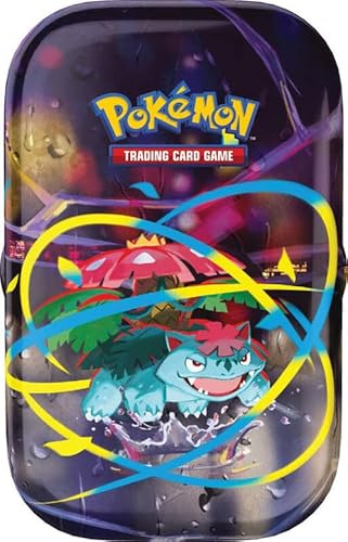 Pokémon Mega Entwicklung – 1 Mini Tin (Zufallsmotiv) | Booster + Metallbox | Deutsch | Offizielle Pokémon Karten