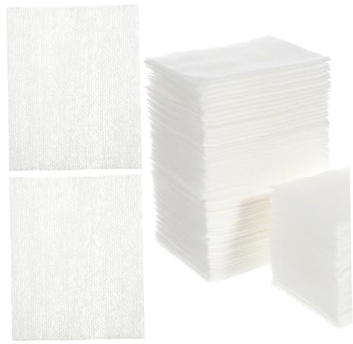VINTORKY Dischetti di Cotone per Viso Non Si Sfregano 400 Pezzi in 2 Confezioni Cotone Morbido Bianco Grande Capacità Adatti per Tonico e Struccante