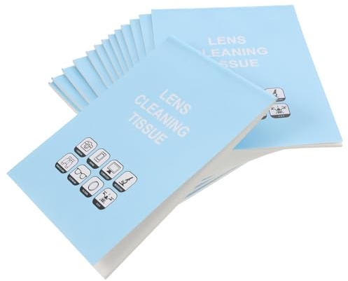 GANAZONO 700 Sheets Lens Cleaning Tissue Paper for Camera Lenses, Microscopes, Eyeglasses and Phone Screens, Dry Wood Pulp Material Lens Cleaning Wipes for Electronics and Optical Devices