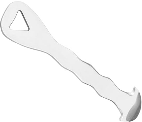 MAGICLULU Pelador de Naranjas de Acero Inoxidable 13 Cm Mango Ergonómico, Pelador Manual de Cítricos para Cocina, Herramienta Reutilizable para Pelar Pomelos y Frutas en Hogar y Oficina