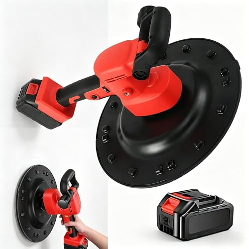 Cazzuola elettrica senza fili da 1680 W per calcestruzzo Motore interamente in rame 2 batterie agli ioni di litio con dissipazione del calore porosa per stucco di gesso