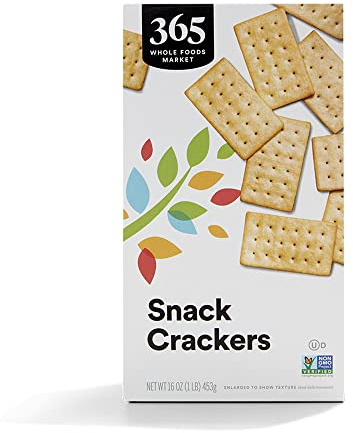 365 by Whole Foods Market, Natural Buttery Flavor Snack Crackers, 16 Ounce