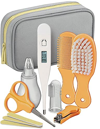 Mobiclinic, Set per la cura del bambino, Baby care kit, Marchio europeo, Igiene neonato, Marcatura ce, Manicure neonati, Contiene 8 unità
