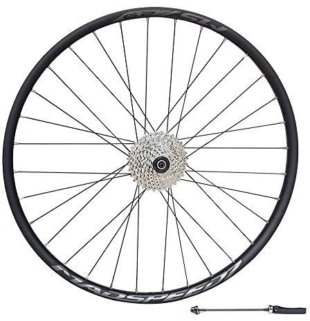 Madspeed7 QR 29 29er (ETRTO 622x20) MTB Mountain Bike Disc REAR Wheel + 9 speed Cassette (11-32t) - Taiwan Sealed Bearings (6 Bolt) Disc Brake Hub (Very Smooth Hub)