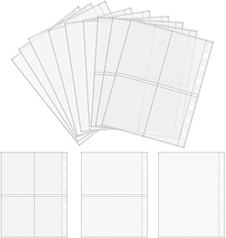30 Stück Photocard Binder A5 Binders Taschen 6 Löcher Wasserdichter Loseblatt Ordner, 1p 2p 4p Photocard Sleeves Wasserdicht Durchsichtige Pvc Binder Für Datei Rechnung Karte Foto