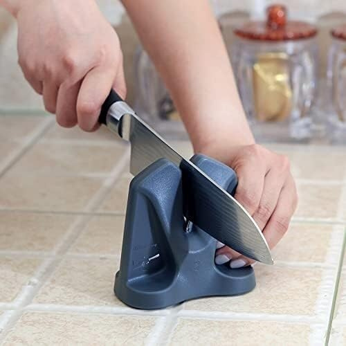 MAHWER Knife Sharpener， Knife Sharpener Kitchen Sharpening Stone Blade Sharpening Grinder Carbide Honing Grind Stones