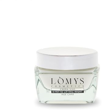 Crema Viso Notte Effetto Lifting - Idratante e Rigenerante con Acido Ialuronico e Peptidi | Trattamento Antirughe Rimpolpante per Donna e Uomo | Crema Anti-Età Prime Rughe - 50ml