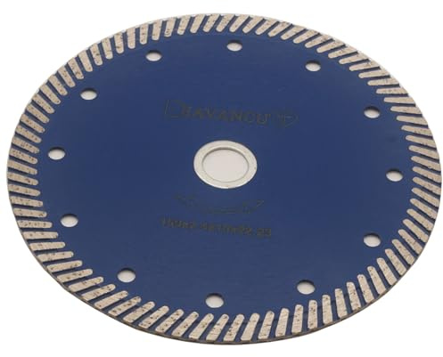 DIAVANCUT Granite Turbo Diamond Blade 6 Inch Diamond Cutting Disc for Granite,Quartz Quartzite,Stone and Masonry Cutting
