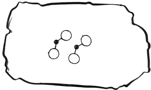 Junta Válvula Motor Coche Compatible Con Mini Para Cooper S Para JCW Para Clubman R55 R56 R57 R60 1.6L 2007 2008 2009 2010 2011 2012 Kit Sello Junta Tapa Válvula Motor Automóvil OE: 11127572851
