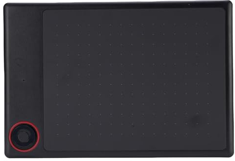 Jectse Tableta de Dibujo Gráfico, Tableta de Arte Digital Grande de 10 X 6 Pulgadas con Pluma Pasiva de 8192 Niveles de Presión, Teclas Calientes Personalizadas, Gráfica para