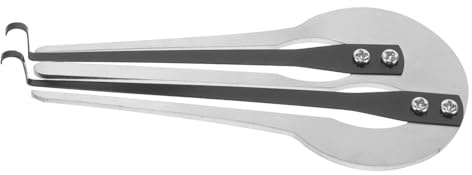 FRCOLOR Tragbare Nationale Maultrommel aus Legierung Mundinstrument mit Angenehmem Sitz für Lippen und Finger für Meditation und Entspannung