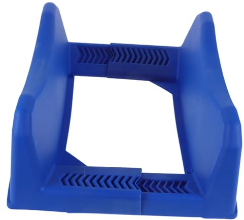 BESTYASH Présentoir à Pneus Support De Rangement Stable, Taille Standard, Acier Robuste, Couleur Bleue, Usage Domestique pour Exposition Et Stockage Auto, Support De Pneu Pratique Et Polyvalent